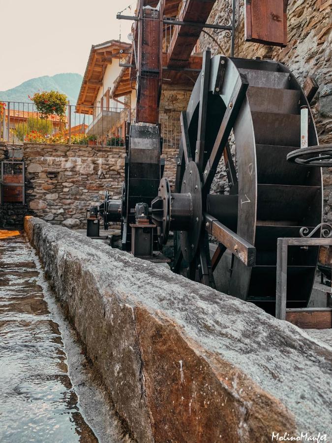 Il Fienile - Lake Como Heritage Home In Molino Maufet Watermill - Lake View Terrace Colico Exterior photo